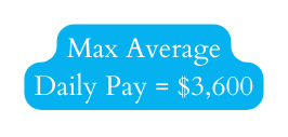 Max Average Daily Pay 3 600